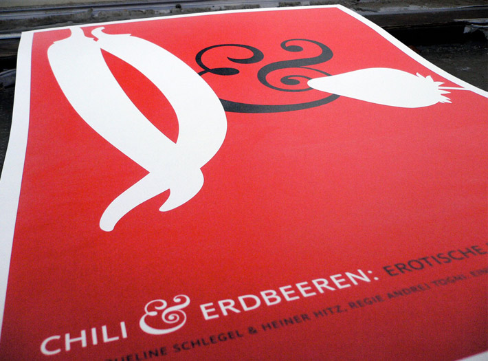 Chili und Erdbeeren