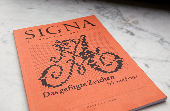 SIGNA Nr. 10 «Das gefügte Zeichen»